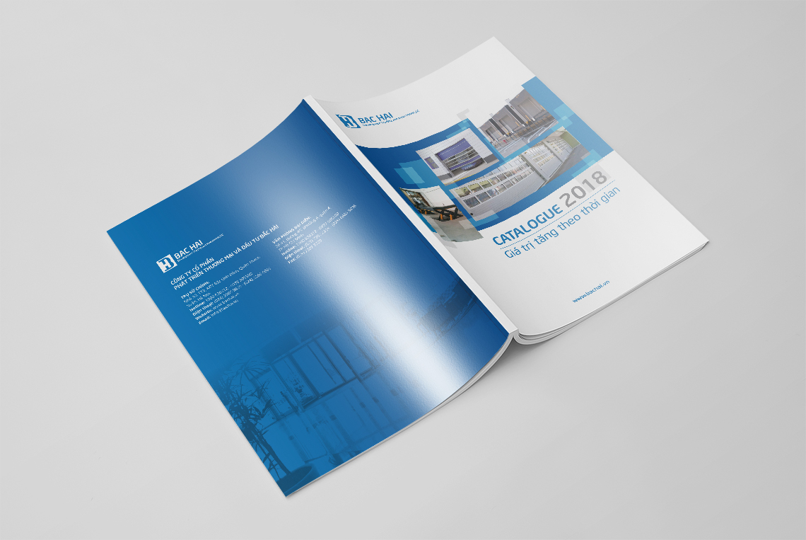 Bắc Hải - Thiết kế catalogue công ty Bắc Hải